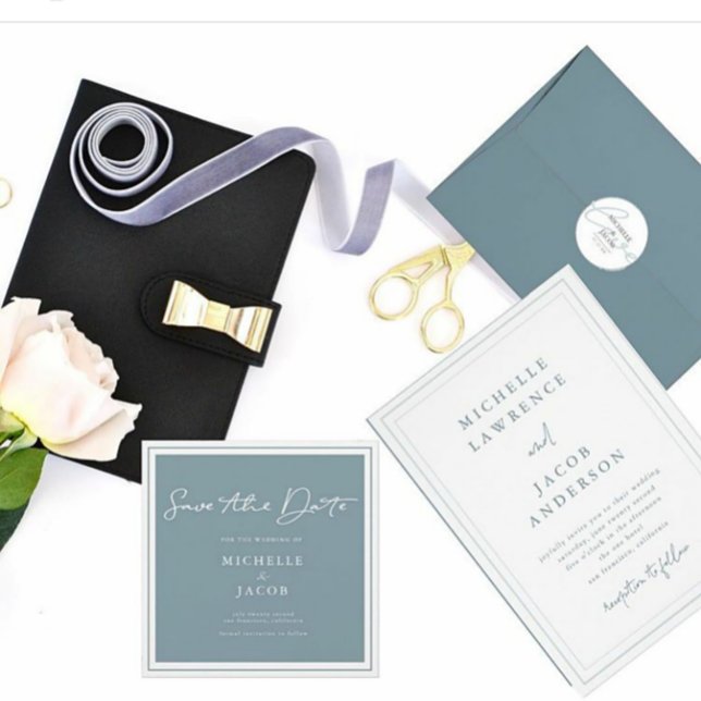 Carte de sauvegarde carrée | Airy Pastel (Créateur téléchargé)