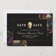 Carte de sauvegarde de date d'anniversaire 30 ans