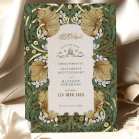 Carte de sauvegarde de date musulmane Vert Sauge P