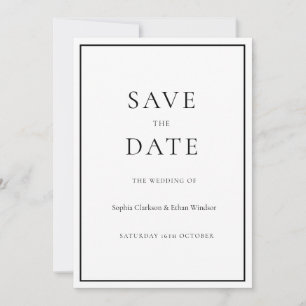 Carte de sauvegarde de date numérique simple tradi
