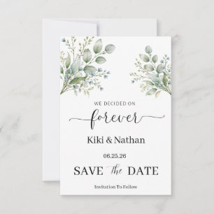 Carte de sauvegarde de mariage