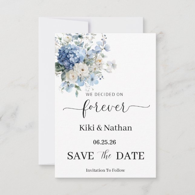 Carte de sauvegarde de mariage (Devant)