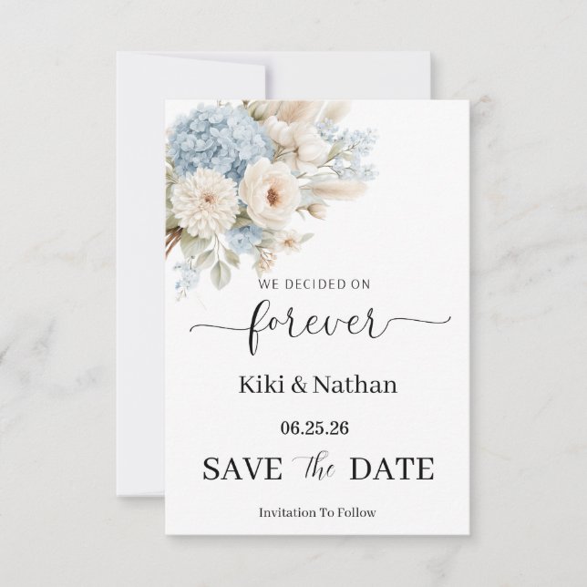 Carte de sauvegarde de mariage (Devant)