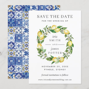 Carte de sauvegarde de mariage à la verdure floral