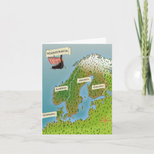 Carte De Scandinavie