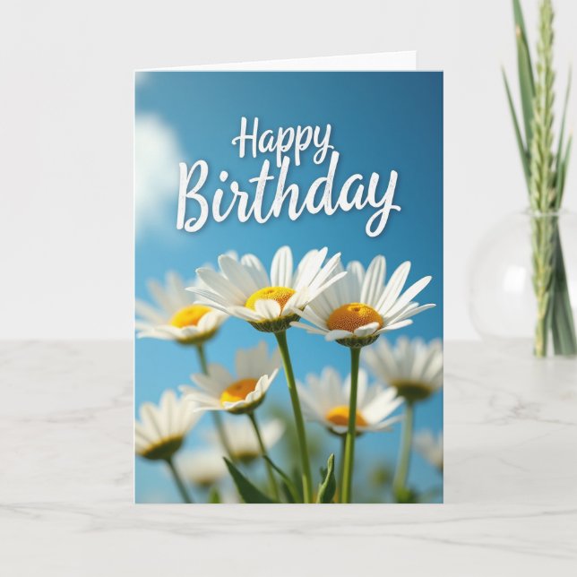 Carte de scène d'anniversaire douce (Devant)