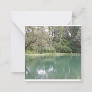 Carte de scène d'automne du Vermont