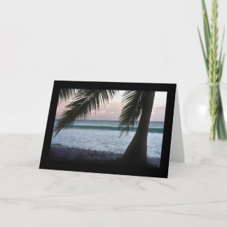 Carte de scène Palm Beach