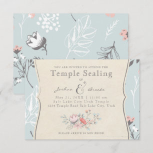 CARTE DE SÉCHAGE TEMPLE LDS   Vintage Bicycle Love