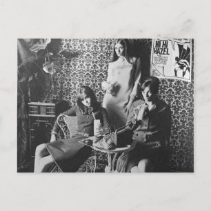 Carte de sécurité Milkshake girls Vintage