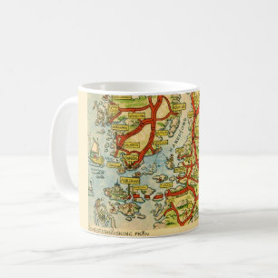 Carte de Semesterhalsning Fran Suède Mug