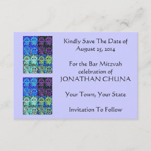 Carte de service du matin ou de soirée "Enregistre