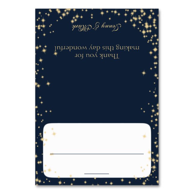 Carte de siège bleu Sparkle Navy (Par défaut)