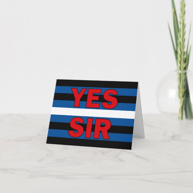Carte de Sir Greeting (Devant)