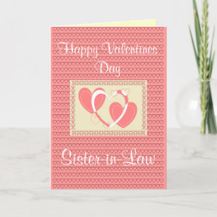 CARTE DE SISTER-IN-LAW VALENTINES DAY