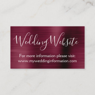 Carte de site Web Mariage de Bourgogne Insertion