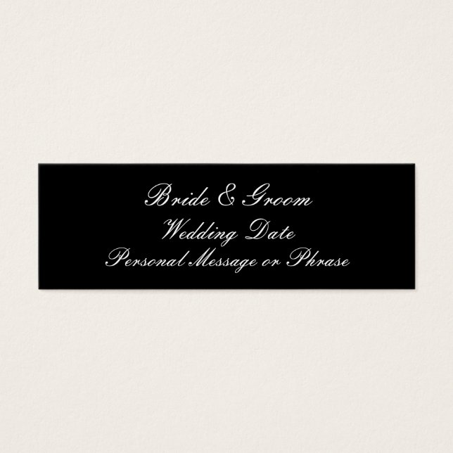 Carte de site Web mariage Insertion pour les invit (Devant)