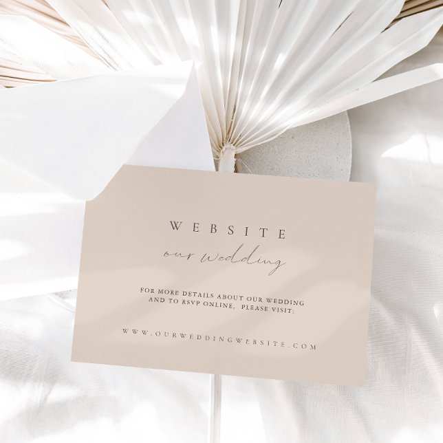 Carte de site Web Mariage moderne et élégant (Créateur téléchargé)