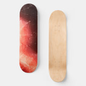 Carte de skateboard Orange Nebula | Planche de pla (Front)