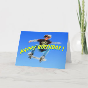 Carte de ski d'anniversaire 3
