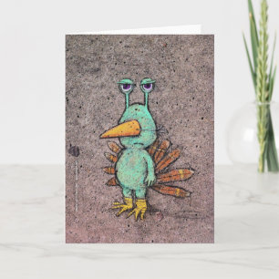 carte de slurkey de thanksgiving