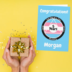 Carte de Sobriété Personnalisée pour la Fierté Tra