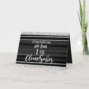 Carte de sobriété personnalisée récupération 12 ét