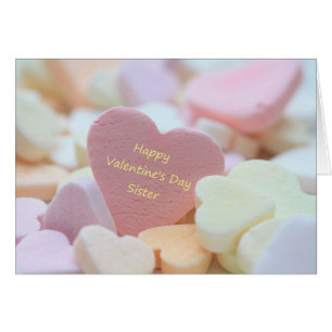 carte de soeur Valentine