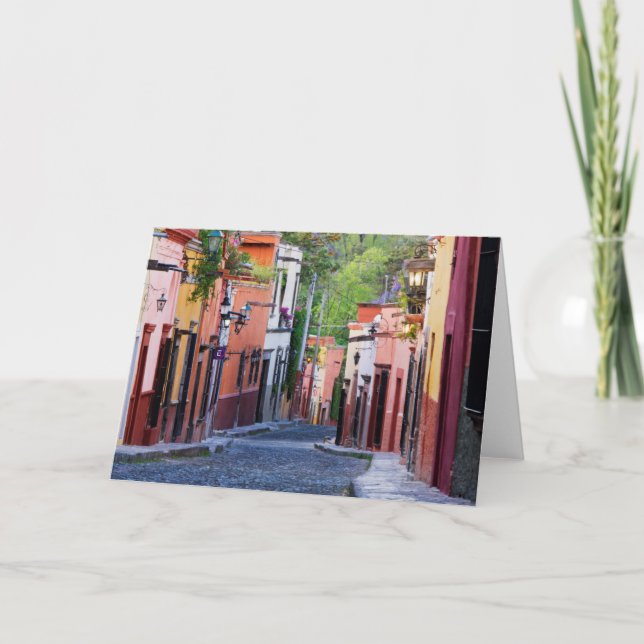 Carte De Sollano Street, San Miguel De Allende (Devant)
