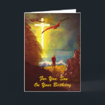 Carte de Son Birthday<br><div class="desc">original & design by Christian Recording Artist & Oil Painter Daniel James. Hear Daniel James' music at Danieljm.com</div>
