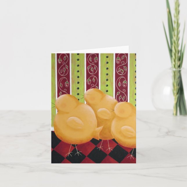 Carte de sortie nocturne pour poules (Devant)