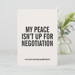 Carte de soumission personnalisée pour la santé me