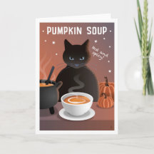 carte de Soupe de Citrouille