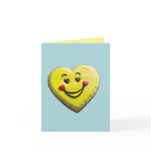 Carte de sourires de coeur