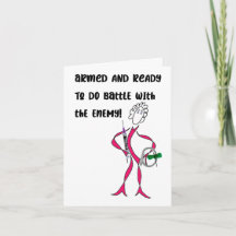 CARTE DE SOUTIEN CONTRE LE CANCER