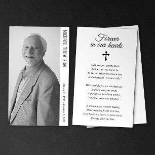 Carte de souvenir photo simple pour toujours dans 