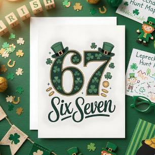 Carte de St Patrick 67 Mème Enfants