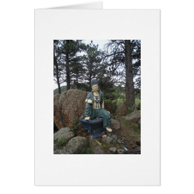 Carte de Statue Tara Verte (Devant)