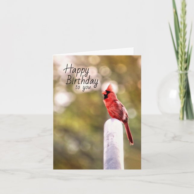 Carte de style cardinal (Devant)