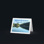 CARTE DE STYLE LAKE "HAPPY BANTHDAY SON IN LAW"<br><div class="desc">JOURNÉES AGRÉABLES AU LAC ET MERCI D'AVOIR ARRÊTÉ PAR L'UN DE MES HUIT MAGASINS~~~</div>