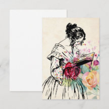 Carte de style Vintage Merci