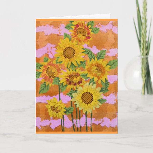 Carte de Sunflower (Devant)
