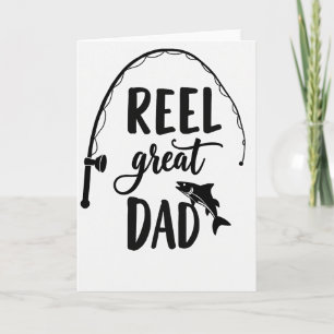 Carte de Super Papa en Bobine Monochrome