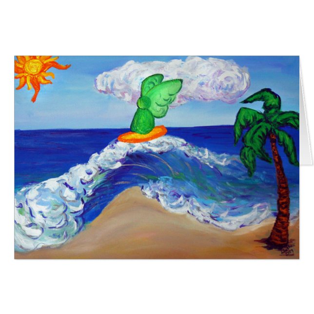 Carte de surf Angel Raphael (Devant horizontal)