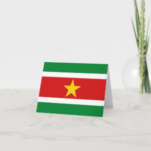 Carte de Suriname