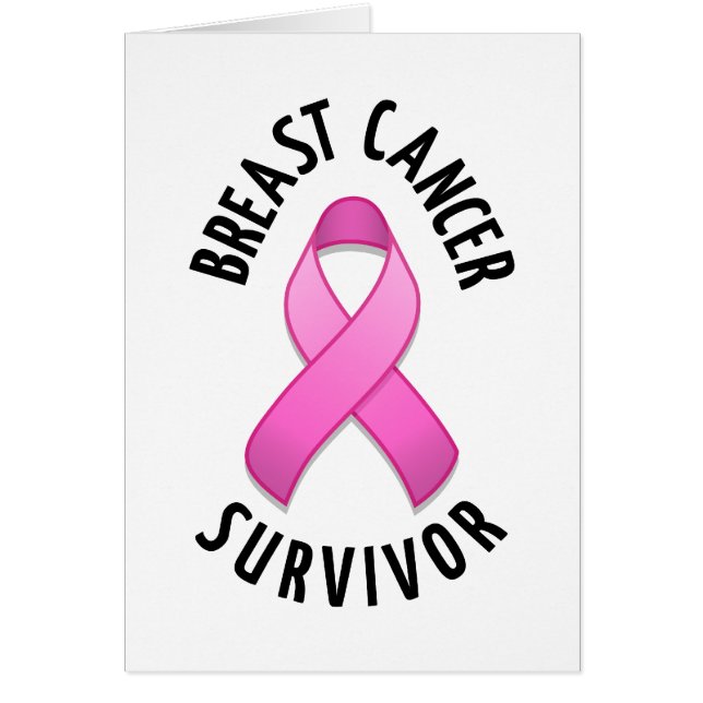 Carte de survivant de cancer du sein (Devant)