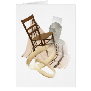 Carte de symboles de mariage juif (6)