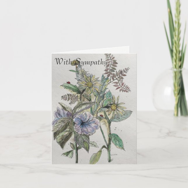 Carte de sympathie (Devant)