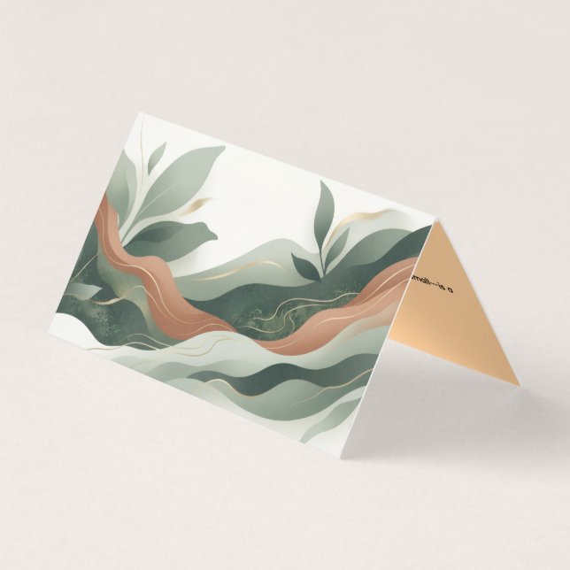 Carte de sympathie abstraite (Front)