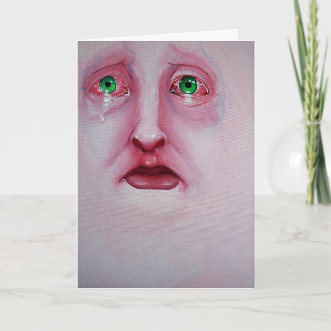 Carte de sympathie aka s'affligeant la carte (Devant)